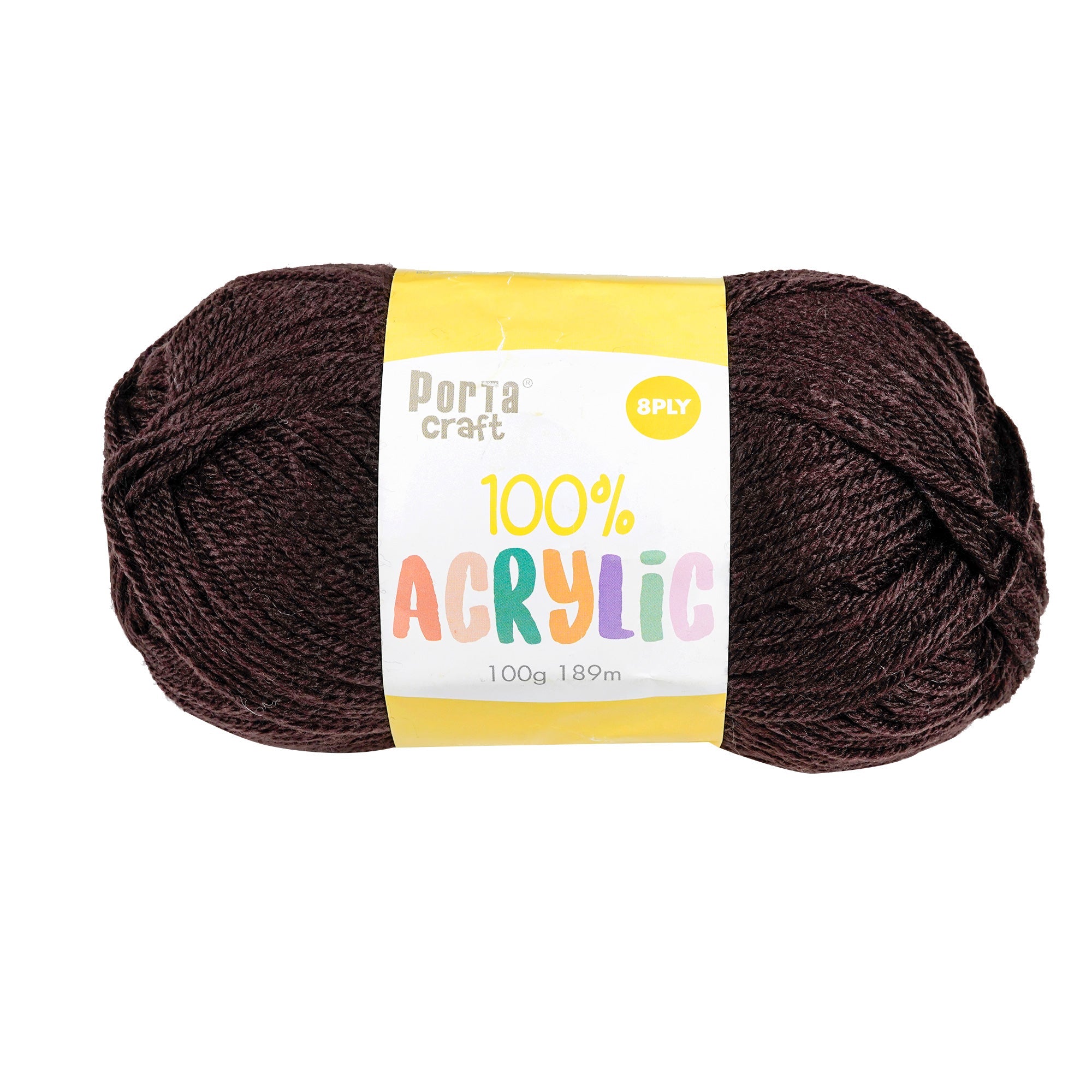 Porta Craft Acrylic Yarn 100% 100Gm 189M 8Ply Multi Sea Shimmer