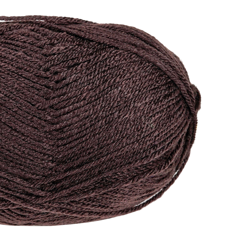 Porta Craft Acrylic Yarn 100% 100Gm 189M 8Ply Chocolate