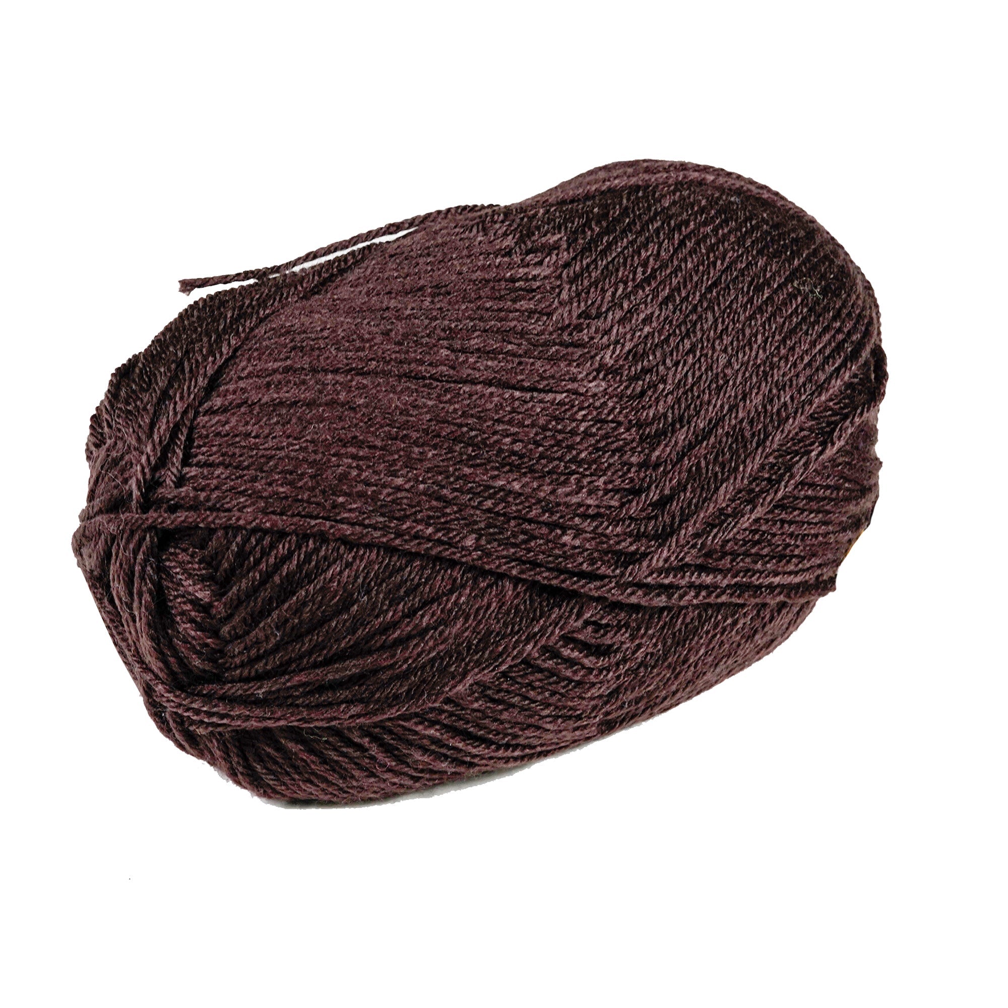Porta Craft Acrylic Yarn 100% 100Gm 189M 8Ply Chocolate