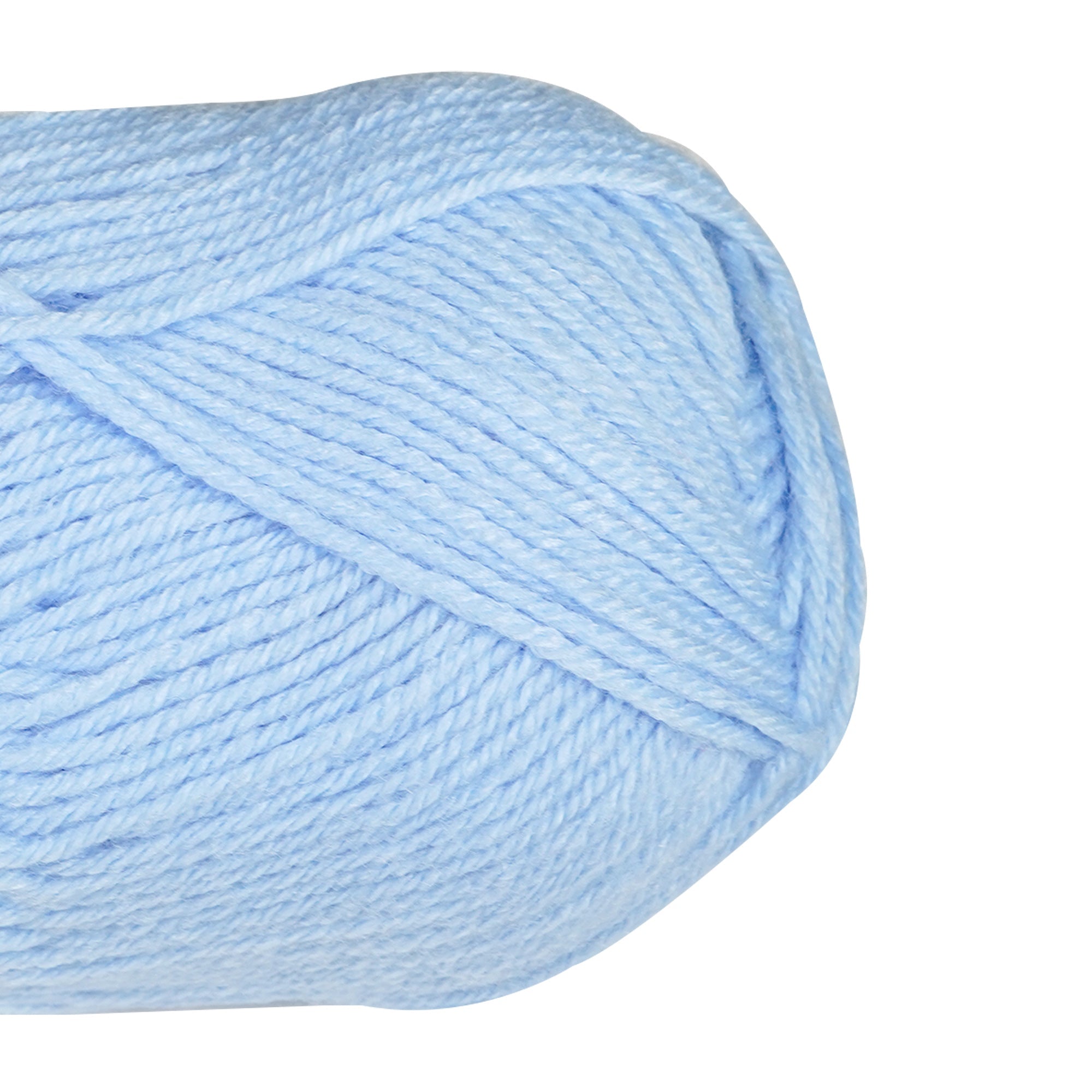 Porta Craft Acrylic Yarn 100% 100Gm 189M 8Ply Baby Blue