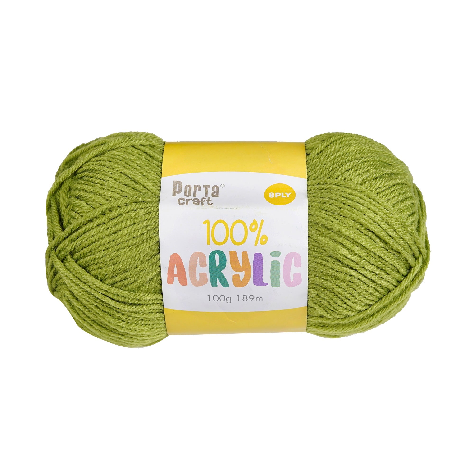 Porta Craft Acrylic Yarn 100% 100Gm 189M 8Ply Multi Sea Shimmer