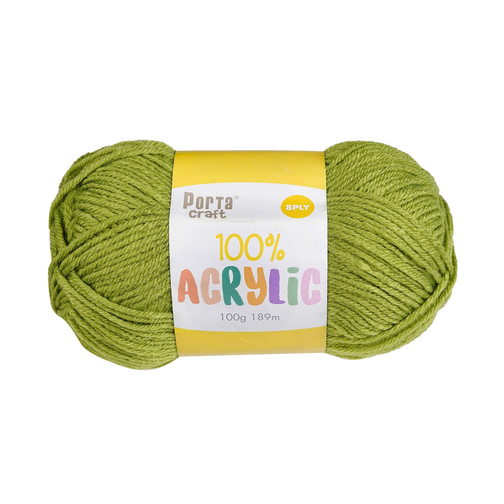 Porta Craft Acrylic Yarn 100% 100Gm 189M 8Ply Multi Sea Shimmer