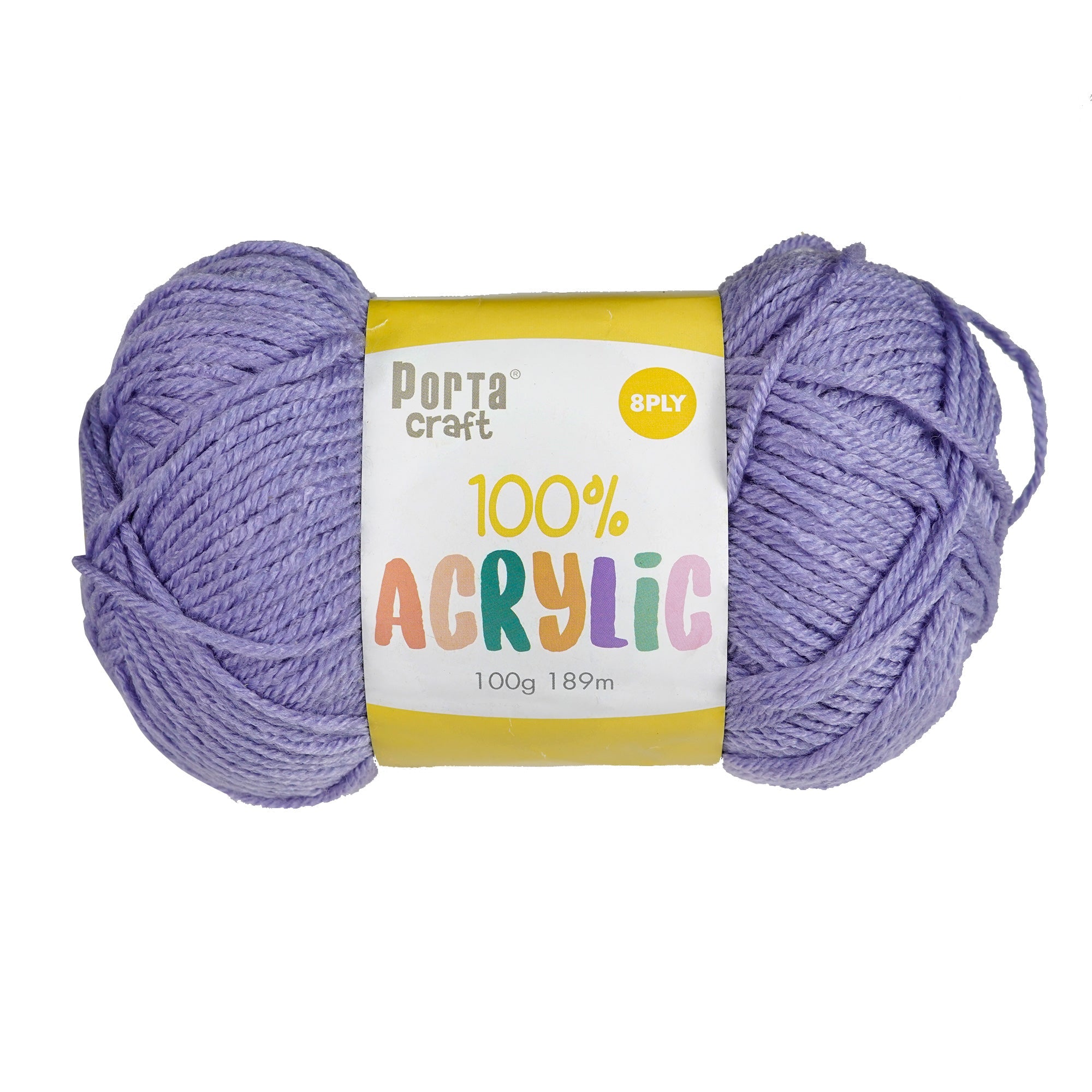 Porta Craft Acrylic Yarn 100% 100Gm 189M 8Ply Multi Sea Shimmer