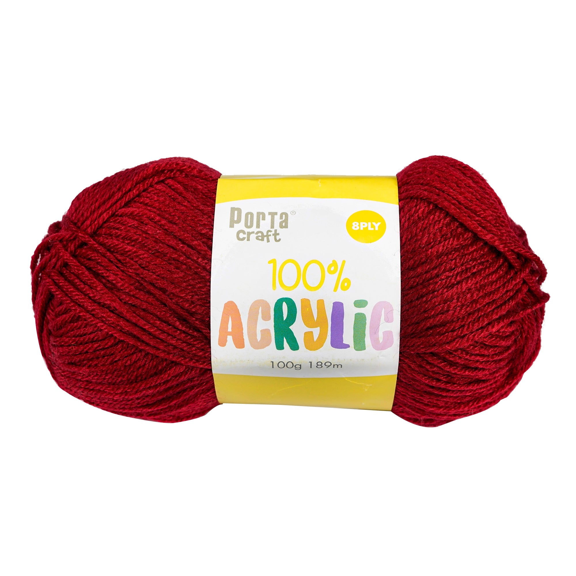 Porta Craft Acrylic Yarn 100% 100Gm 189M 8Ply Multi Sea Shimmer