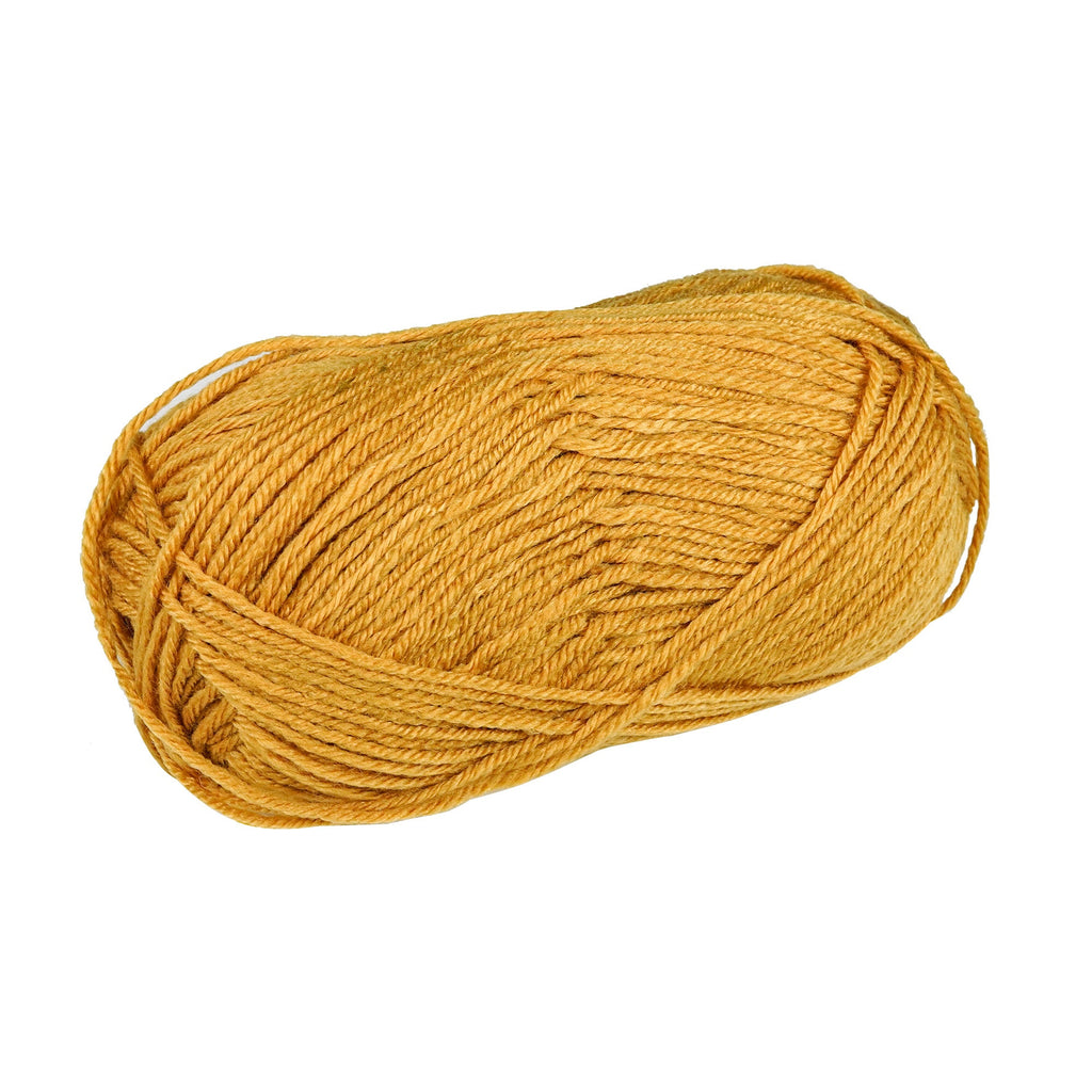 Porta Craft Acrylic Yarn 100% 100Gm 189M 8Ply Mustard