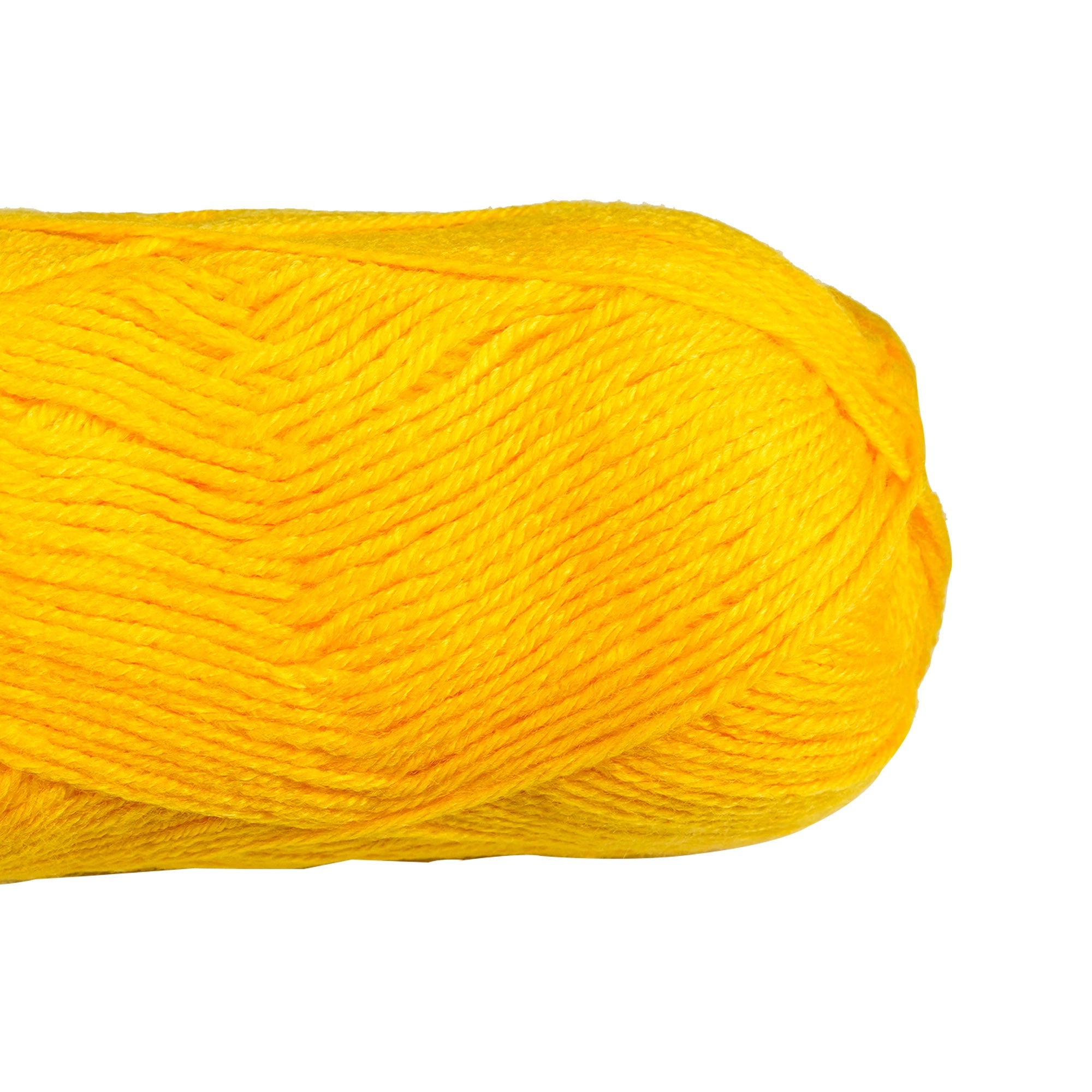 Porta Craft Acrylic Yarn 100% 100Gm 189M 8Ply Canary Yellow