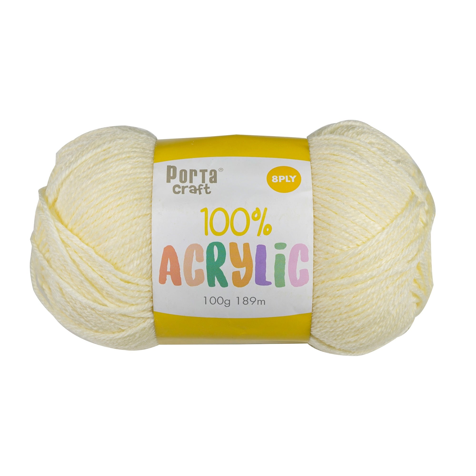 Porta Craft Acrylic Yarn 100% 100Gm 189M 8Ply Multi Sea Shimmer