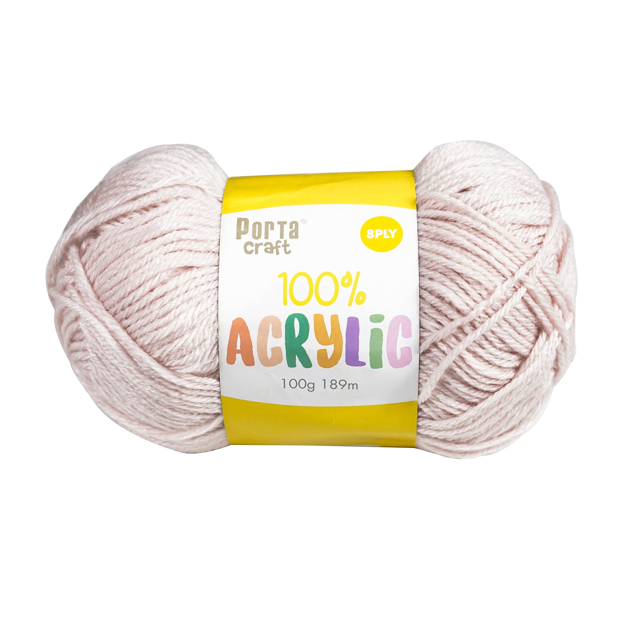 Porta Craft Acrylic Yarn 100% 100Gm 189M 8Ply Multi Sea Shimmer