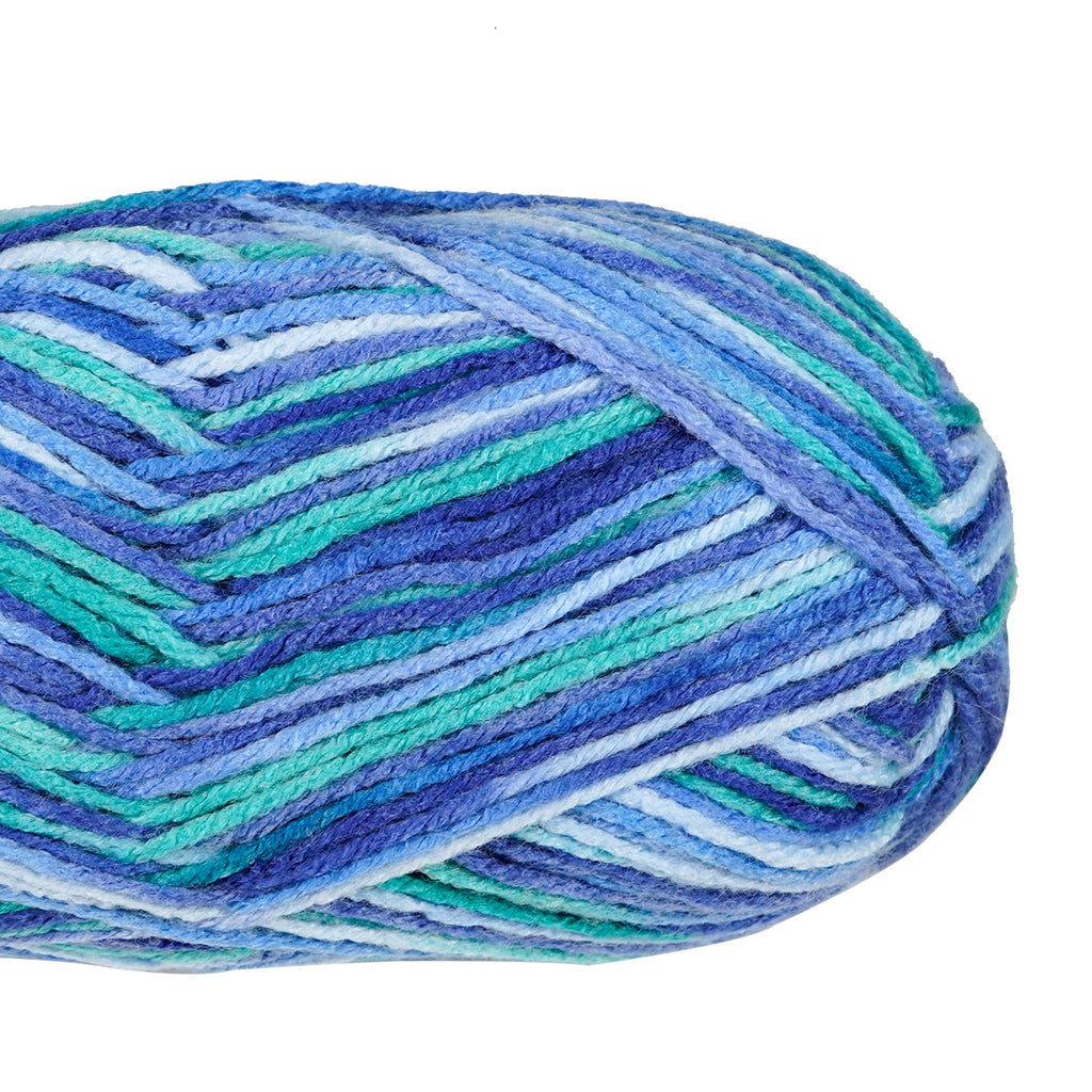 Porta Craft Acrylic Yarn 100% 100Gm 189M 8Ply Multi Ocean
