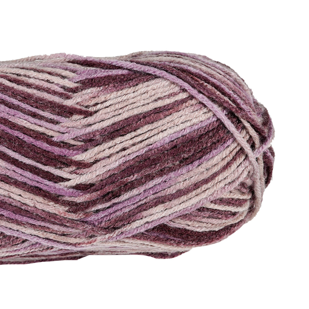 Porta Craft Acrylic Yarn 100% 100Gm 189M 8Ply Multi Berry
