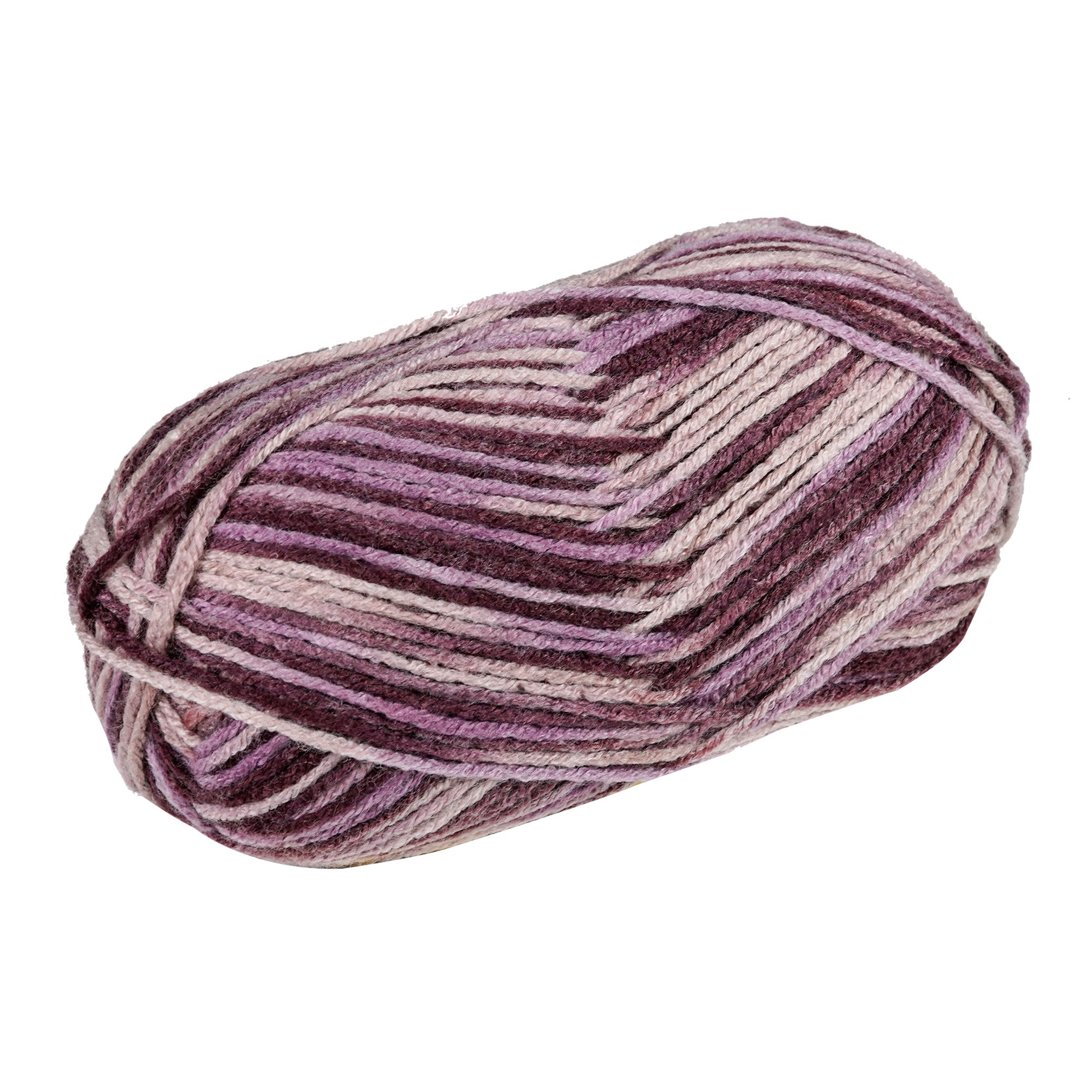 Porta Craft Acrylic Yarn 100% 100Gm 189M 8Ply Multi Berry