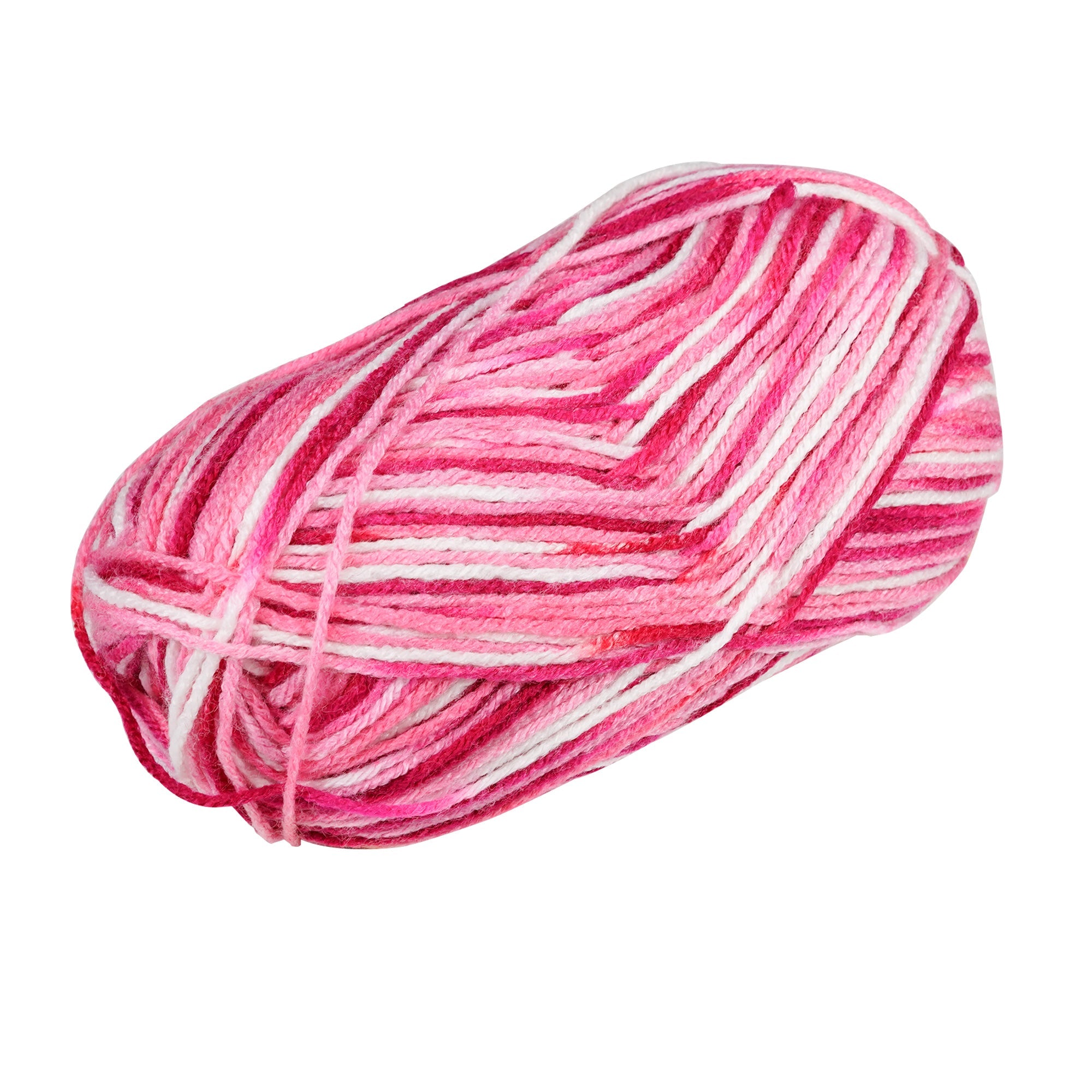 Porta Craft Acrylic Yarn 100% 100Gm 189M 8Ply Multi Rose