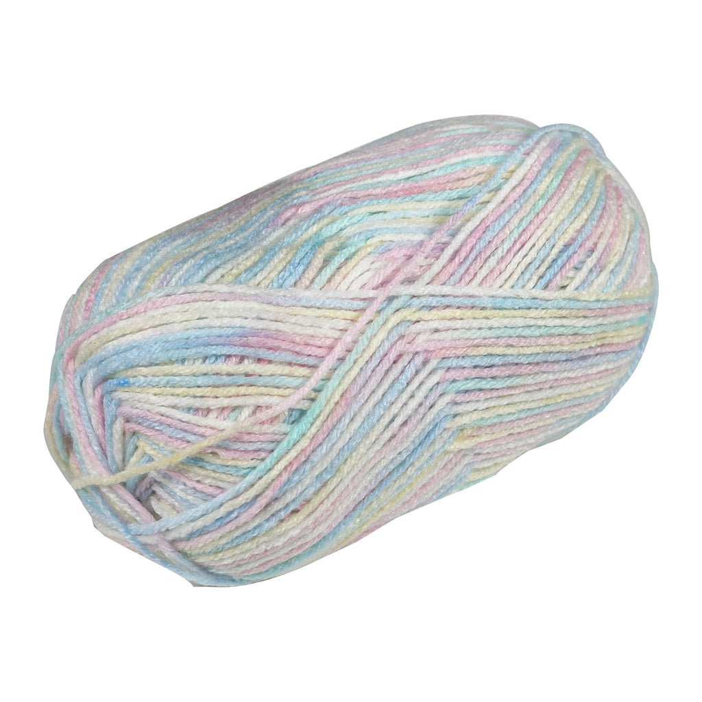 Porta Craft Acrylic Yarn 100% 100Gm 189M 8Ply Multi Flutterby