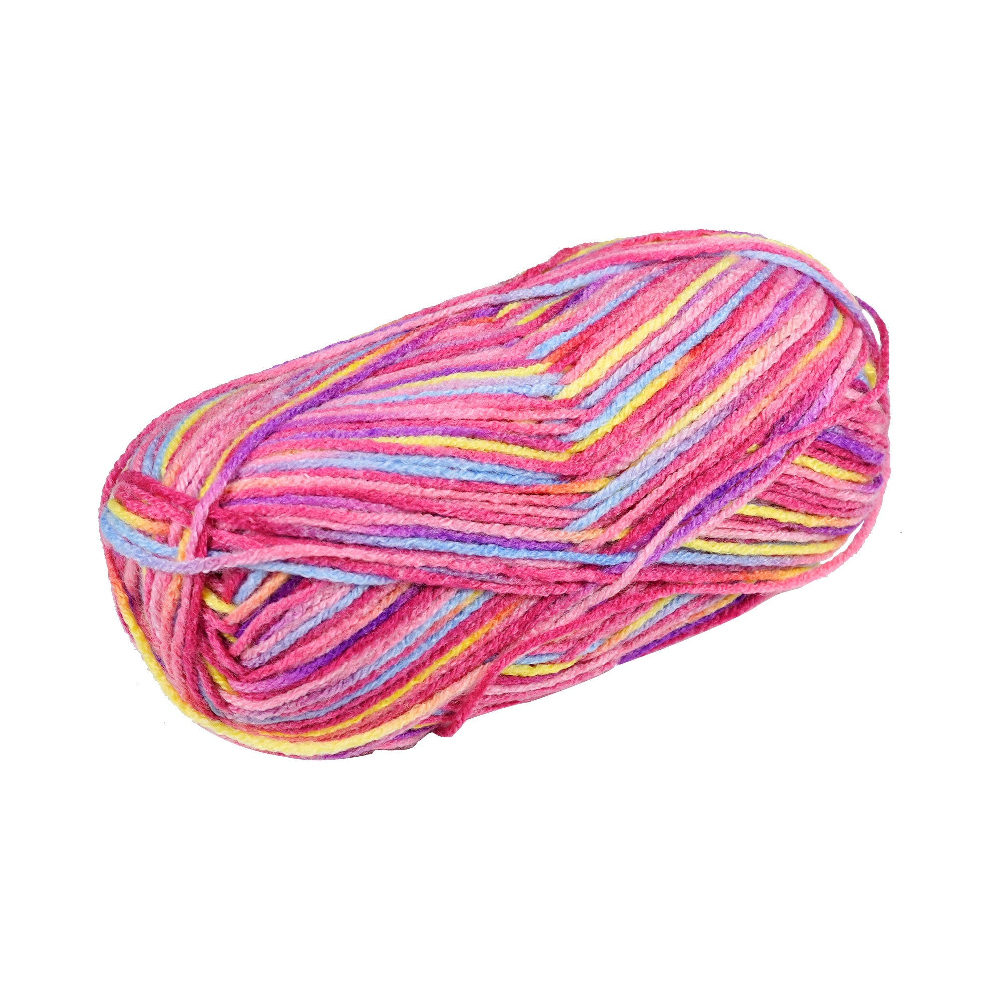 Porta Craft Acrylic Yarn 100% 100Gm 189M 8Ply Rainbow Tutti Frutti