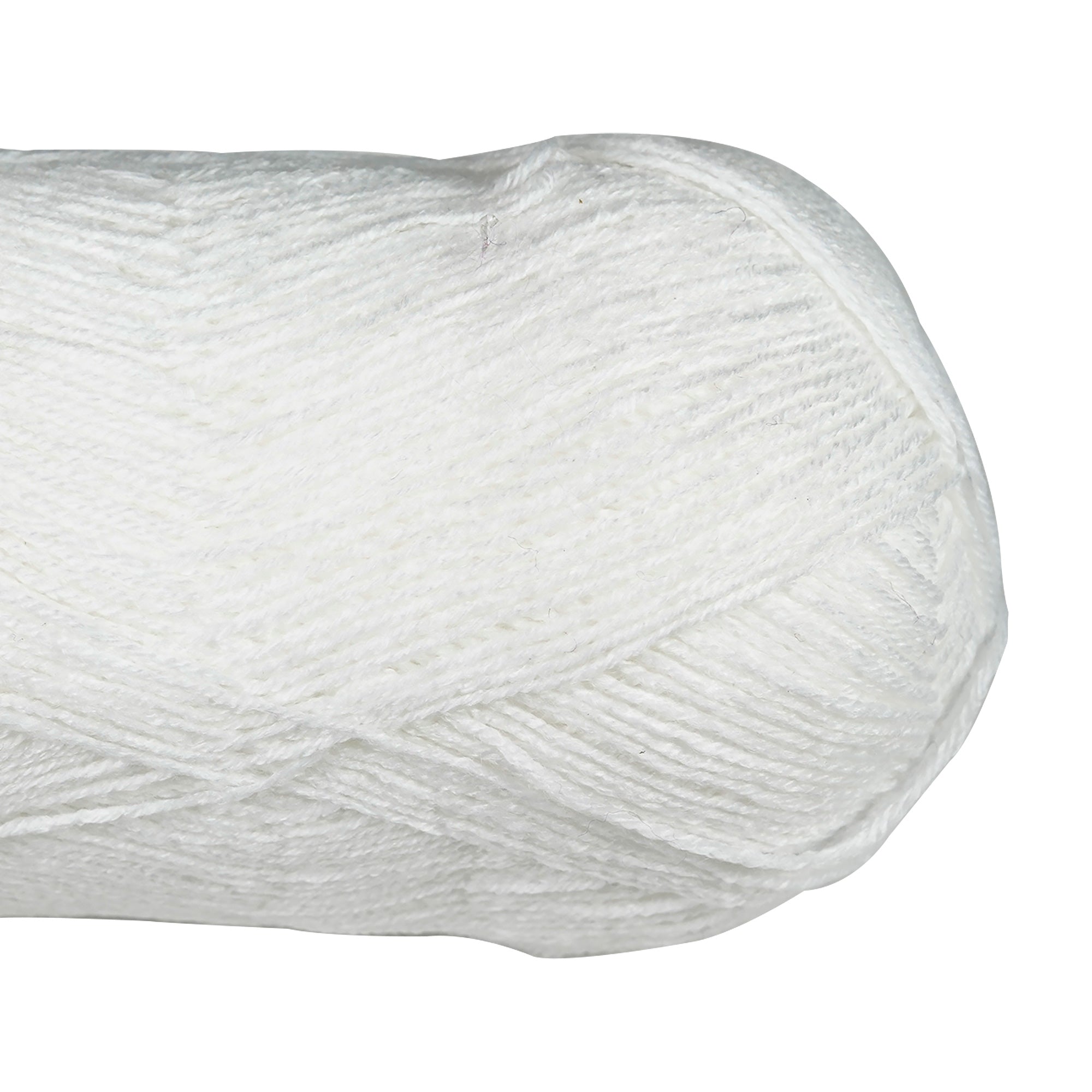 Porta Craft Super Soft Baby Acrylic Yarn 100% 100Gm 420M 4Ply White