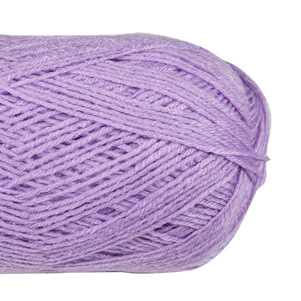 Porta Craft Super Soft Baby Acrylic Yarn 100% 100Gm 420M 4Ply Soft Lilac