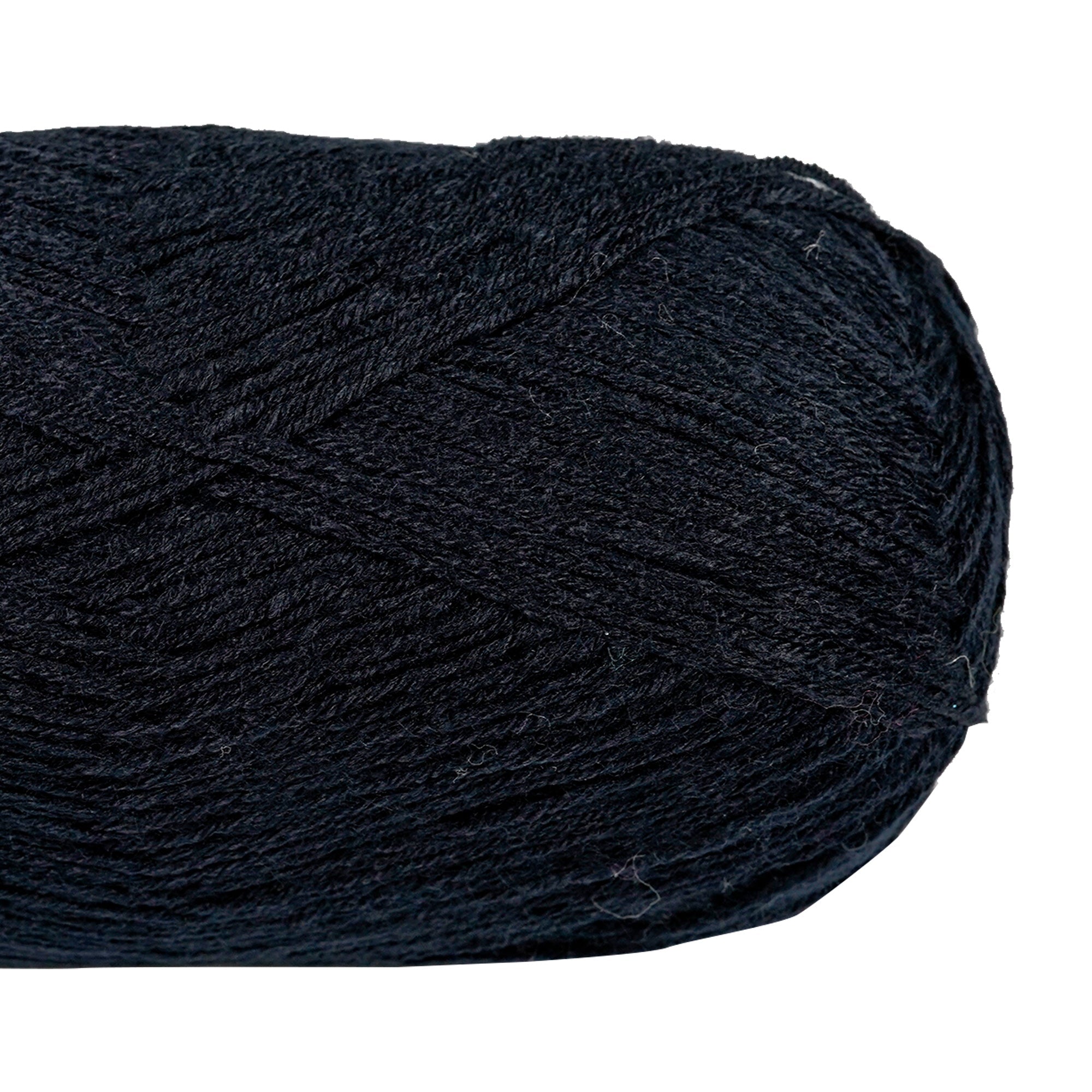 Porta Craft Super Soft Baby Acrylic Yarn 100% 100Gm 420M 4Ply Black