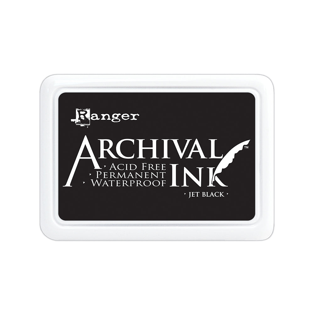 Ranger Archival Ink Pad Jet Black Aip31468 1Pc