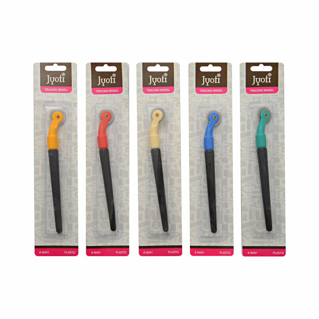 Tracing Wheel Medium 1Pc Blistter Jy
