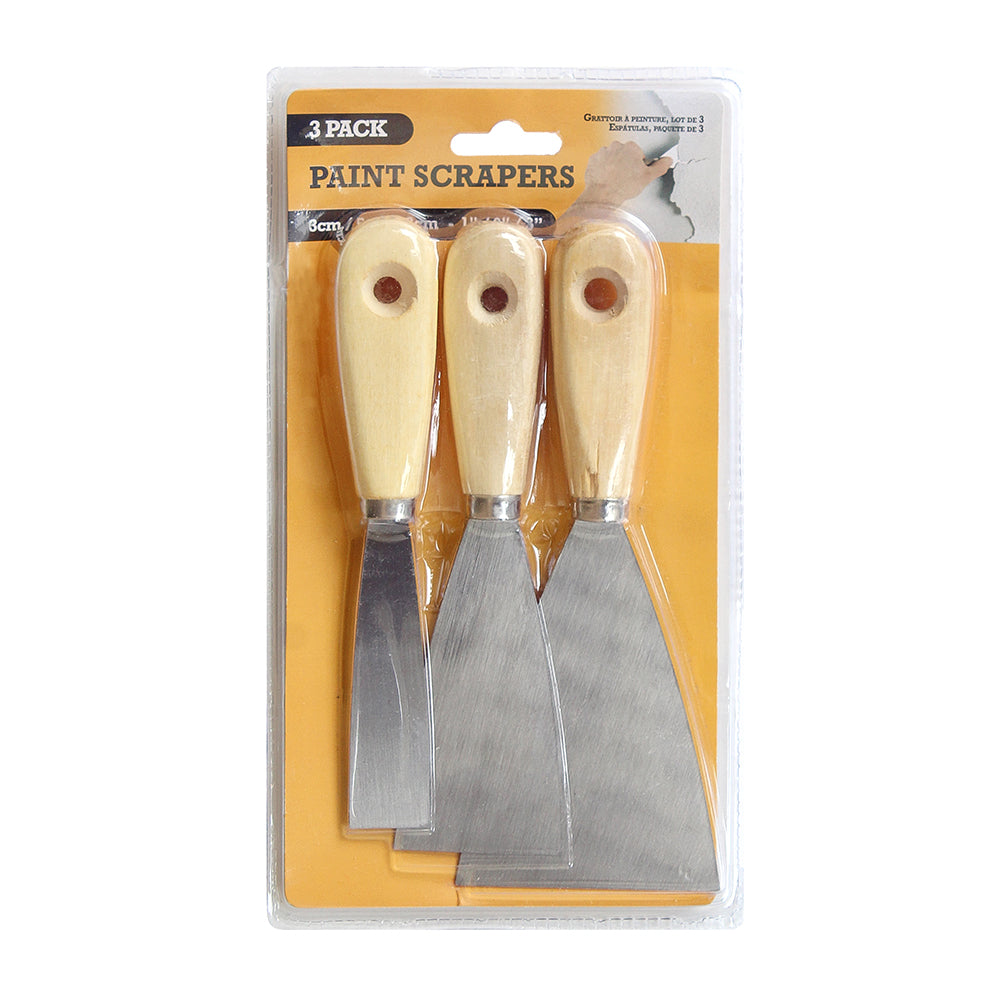 Paint Scrapers-3 Pieces