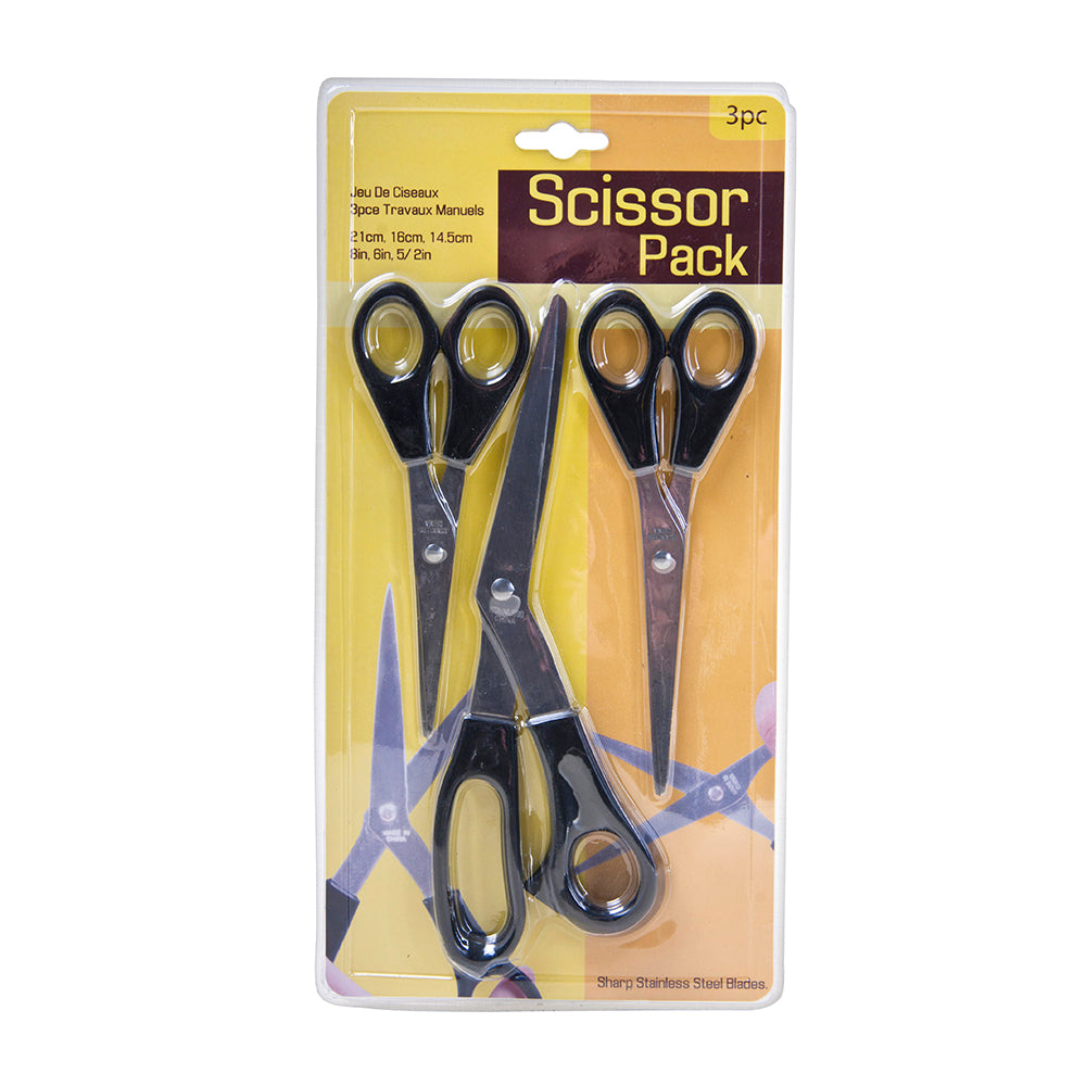 Craft Scissors Set 3Pcs Ub