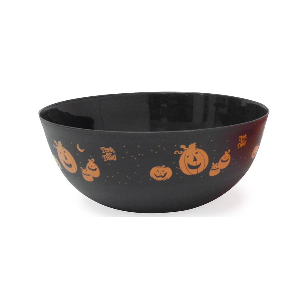 Trick or Treat Bowl - Black, 1pc
