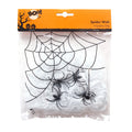 Boo Spider Web - 4 spiders, 20g web