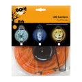 LED Lantern - Orange, 20cm Diameter, 1pc