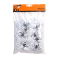 Boo Spider Web - 8 spiders, 120g web