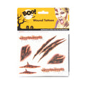 Temporary Tattoo - Wound, Assorted Design, 1 Pack