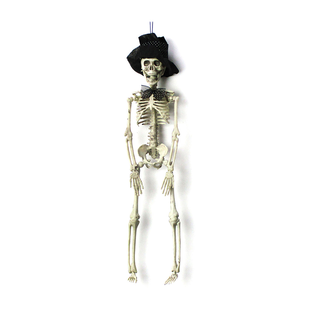 Skull and Bone Hanging Skeleton - Groom, 40cm, 1pc