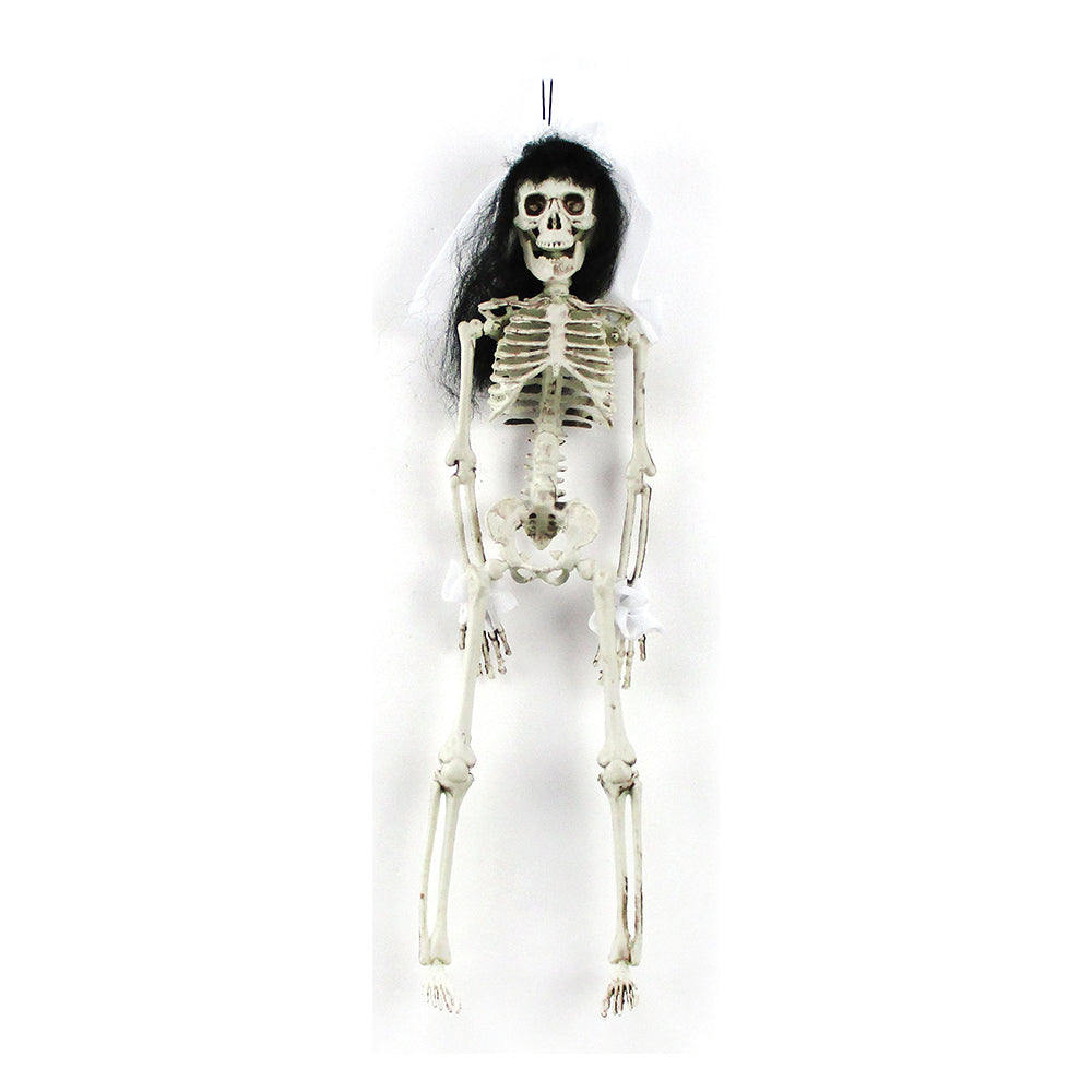 Skull and Bone Hanging Skeleton - Bride, 40cm, 1pc