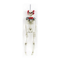 Skull and Bone Hanging Skeleton - Clown, 40cm, 1pc