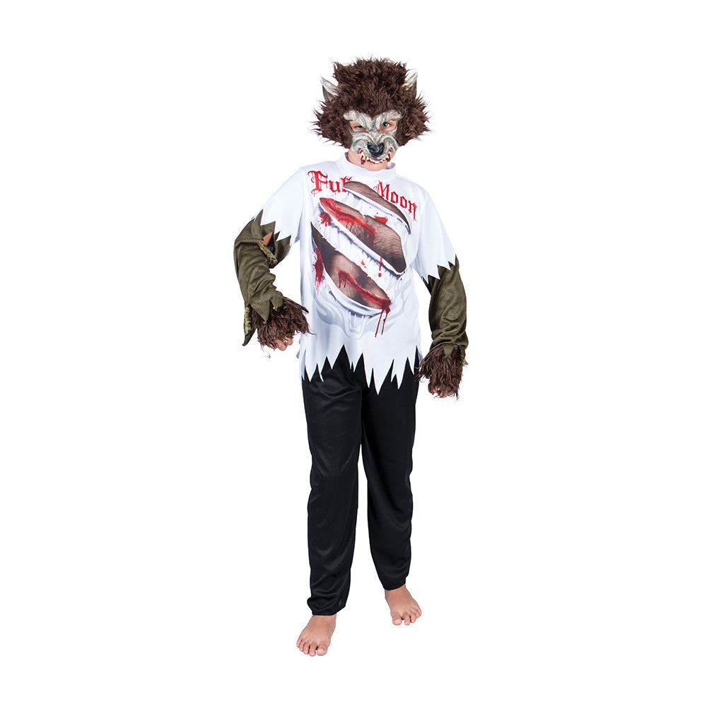Werewolf Kids Costume for Boys - 1pc
