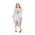Zombie Ladies Costume - Bloodstained Bride, 1pc