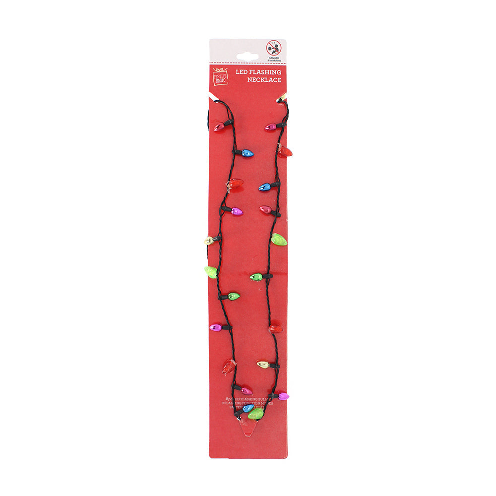 Led Flashing Necklace -  83Cm, 1Pc