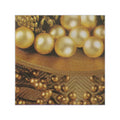 Decoupage Christmas Napkin - Golden Berries, 12x12 inch, 3 Ply, 1pc