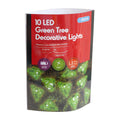 Led Decorative Lights - Green Tree, 30Cm, 10Pc