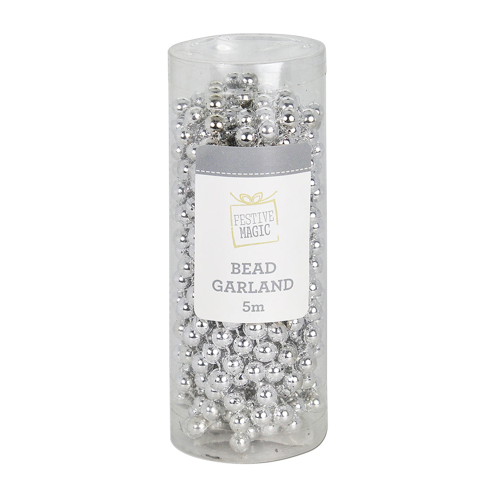 Bead Garland - Silver, 5M