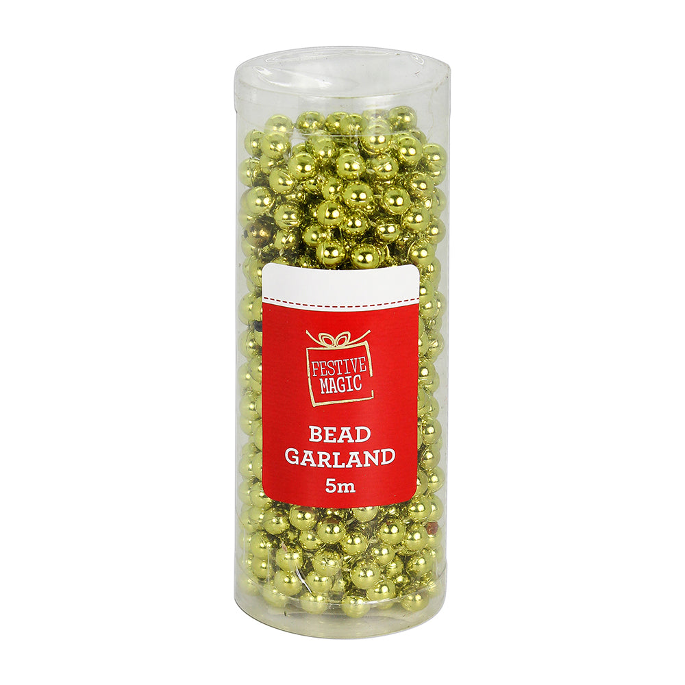 Bead Garland - Gold, 5M