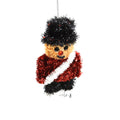 Christmas Tinsel Hanging Decoration -  Nutcracker, 1pc, 16 CM