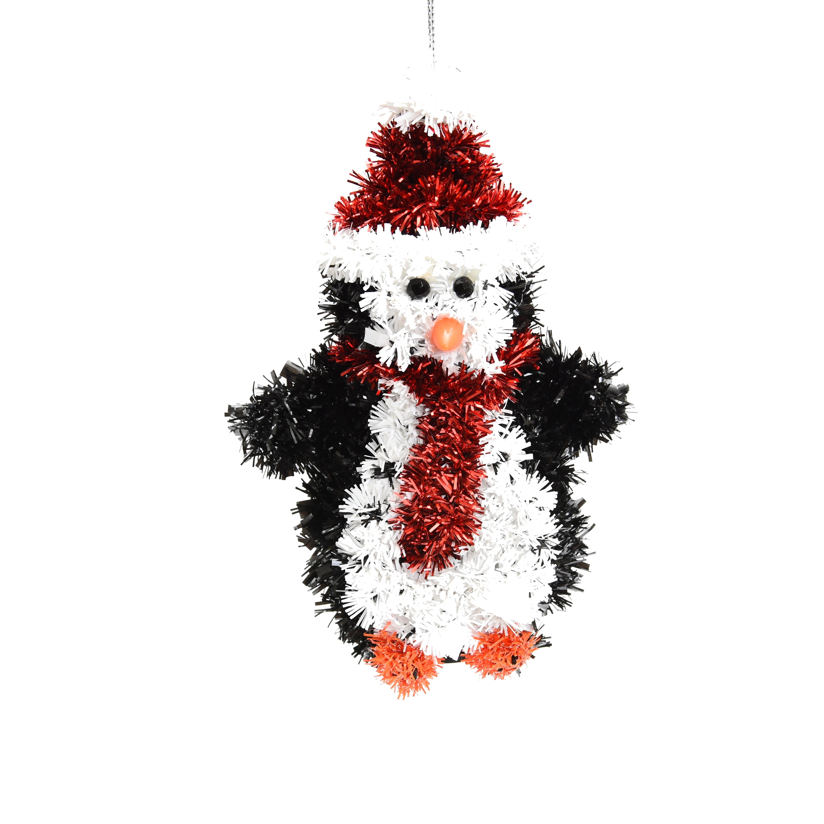 Tinsel Table/ Hanging Deco - Penguin, 1Pc