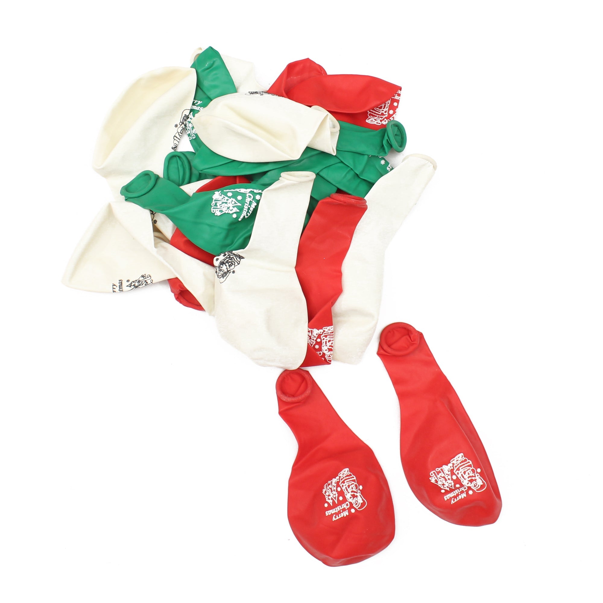 Christmas Balloons Mixed Colours 20 pcs