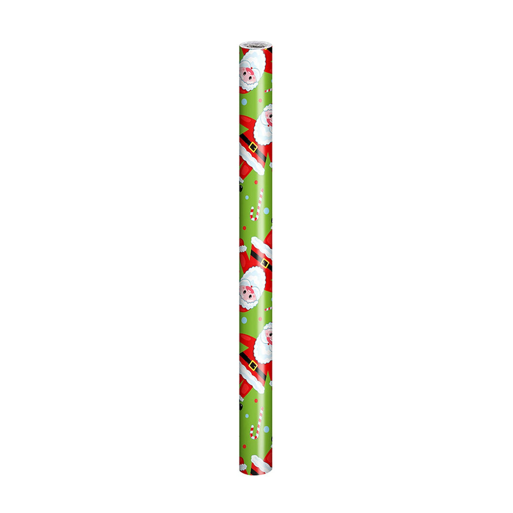 Christmas Gift Wrapping Paper - Happy Santa, 70Cm X 5M, 1Roll