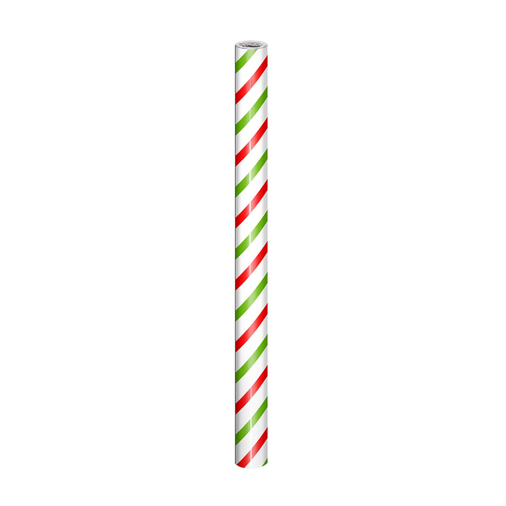 Christmas Gift  Wrapping Paper -  Stripes, 70Cm X 5M, 1Roll