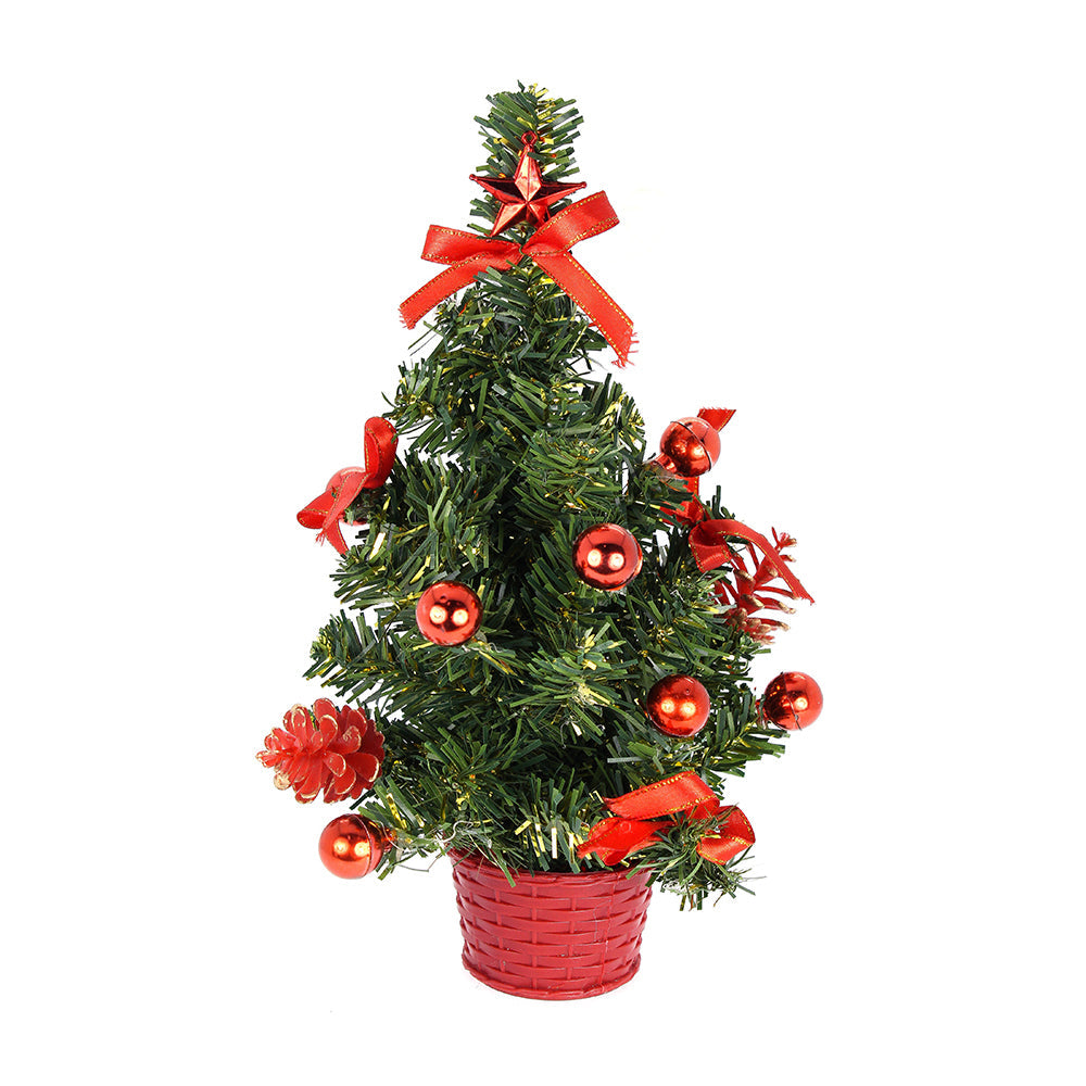 Table Decor - Christmas Tree With Pine Cone - 30Cm, 1Pc