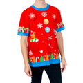 Printed T-Shirt For Adults - Christmas Fun, 1Pc
