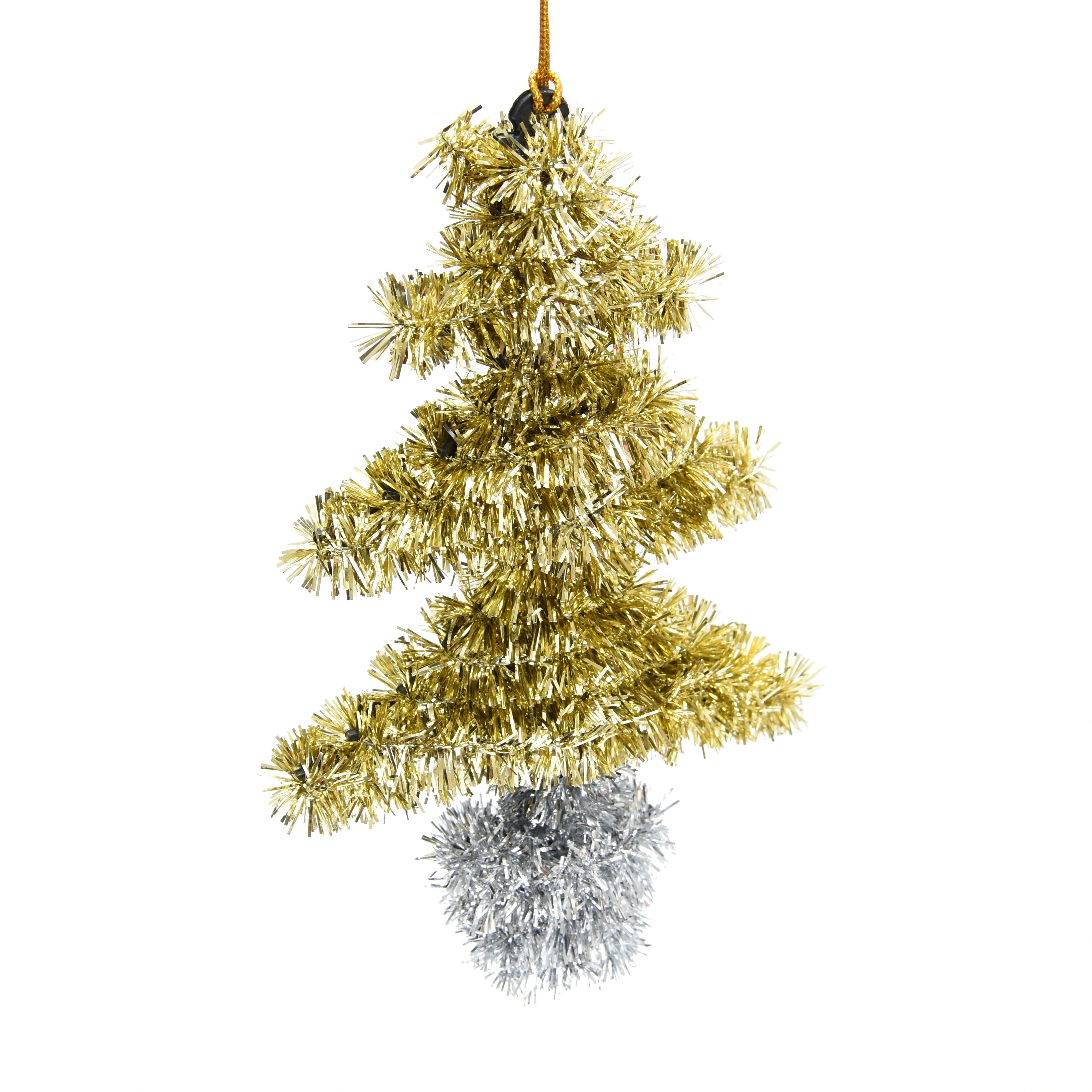 Christmas Tinsel Decoration - Christmas Tree, 1pc, 15 CM