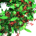 Tinsel Holly 6cm 10ply 2 Meter