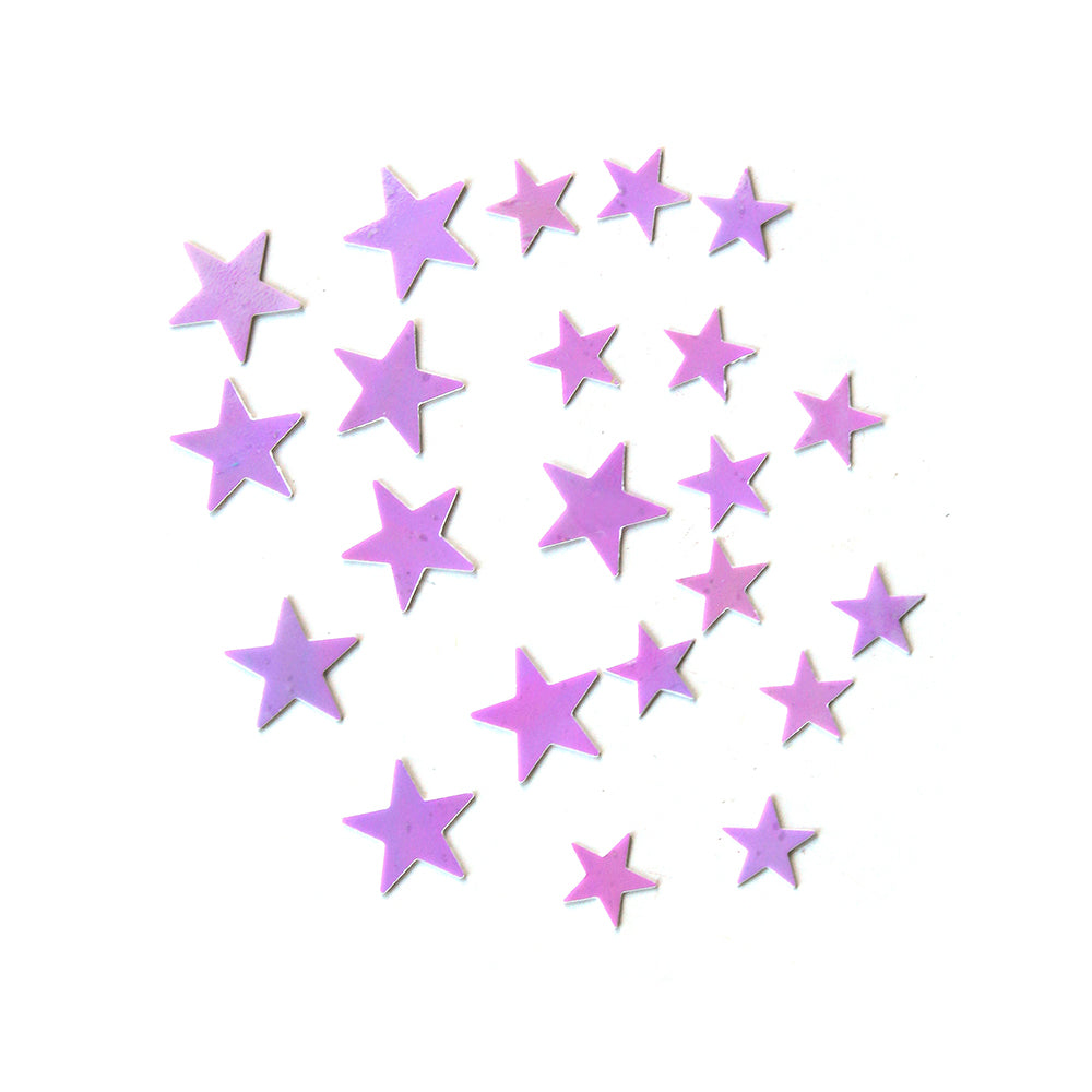 Christmas Shaker Confetti  - Stars, White, 15g